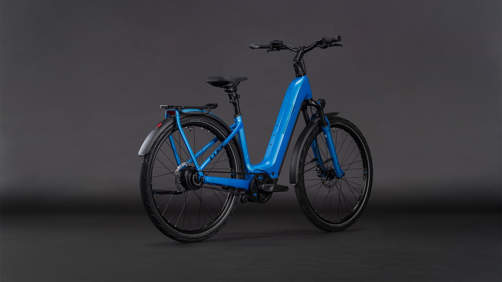 Cube Kathmandu Hybrid Comfort Pro 800 azure´n´black Easy Entry