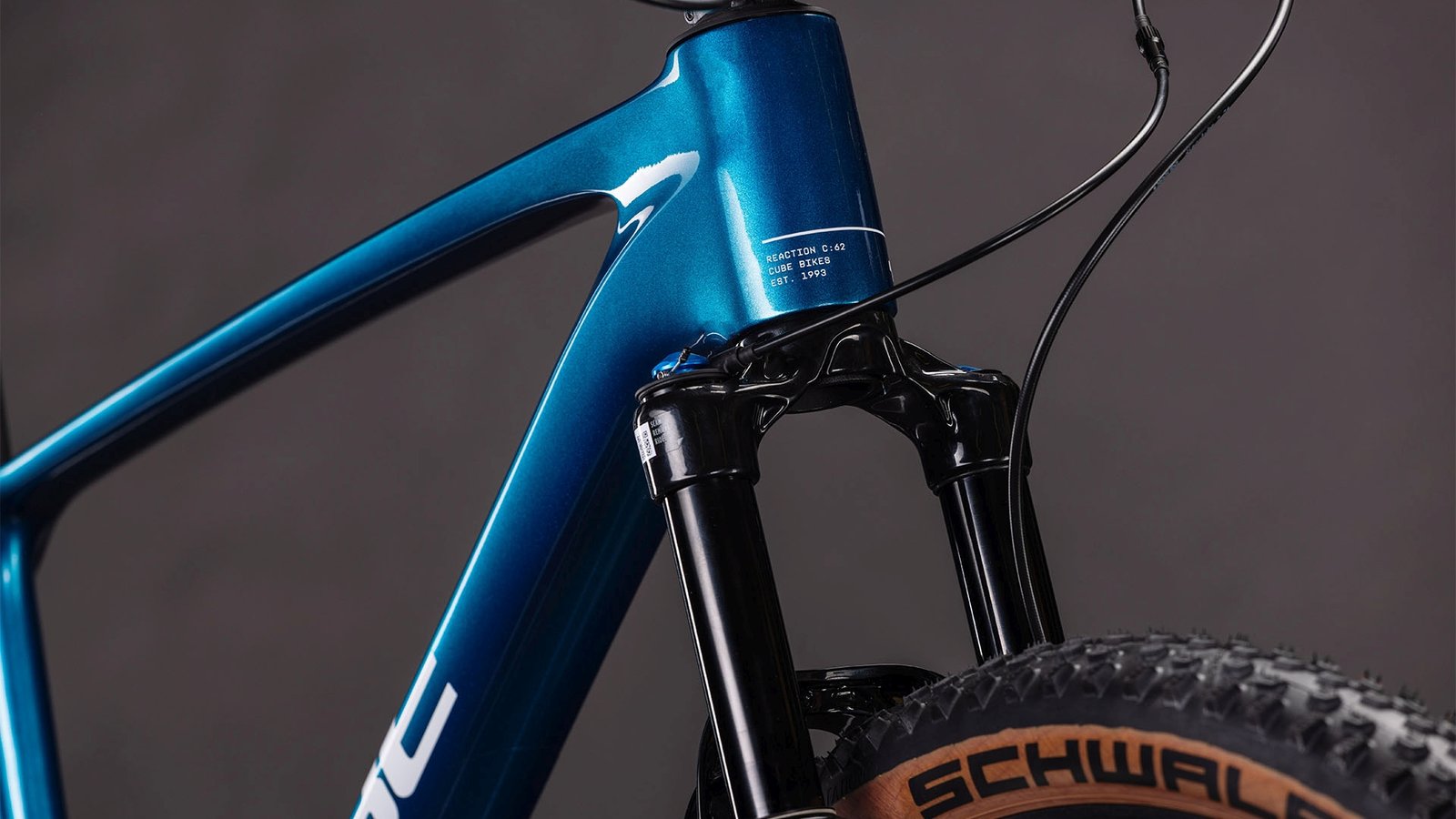 Cube Reaction C:62 SLX electricblue´n´white – Bild 2