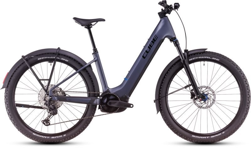 Cube Reaction Hybrid Pro 600 Easy Entry Allroad metallicgrey´n´black