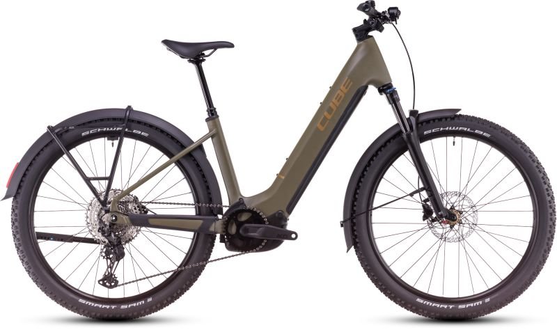 Cube Reaction Hybrid Pro 600 Easy Entry Allroad dustyolive´n´gold