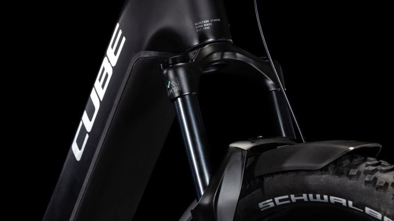 Cube Reaction Hybrid Race 800 Easy Entry Allroad black´n´metal – Bild 5