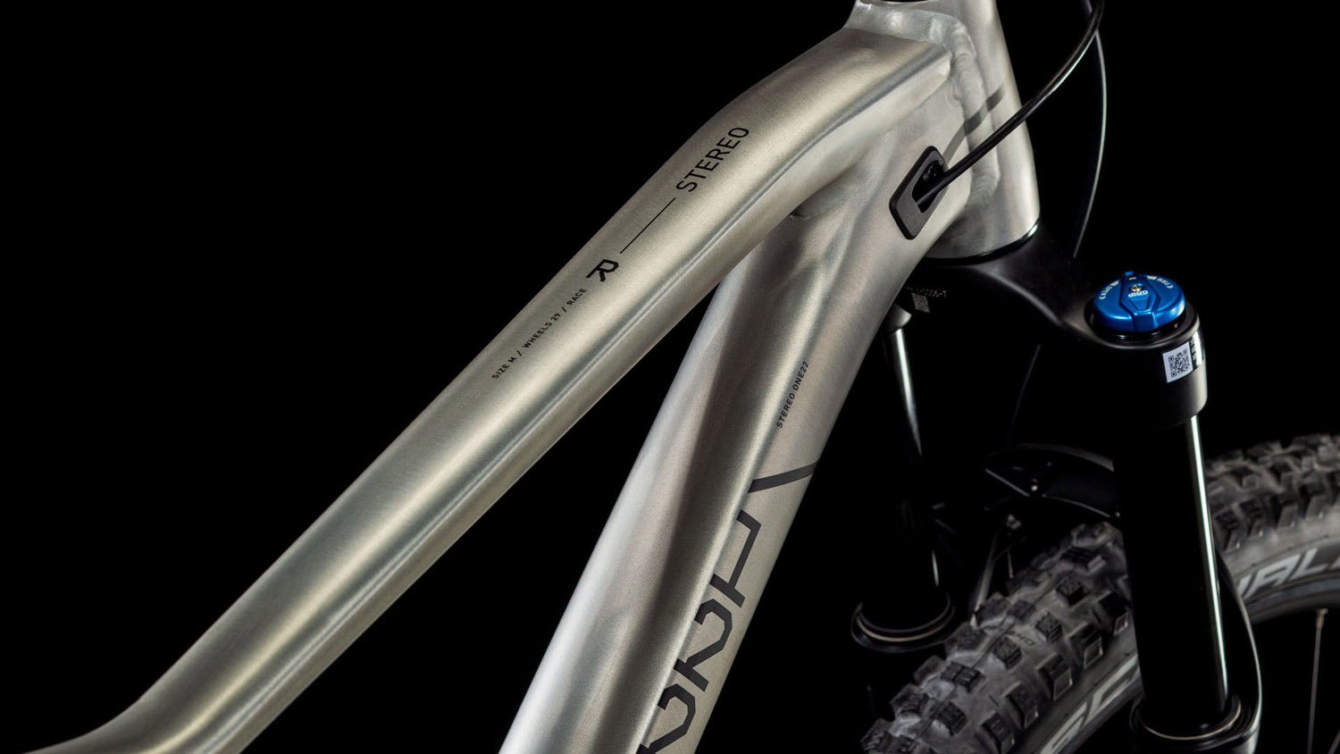 Cube Stereo ONE22 Race rawmetal´n´black