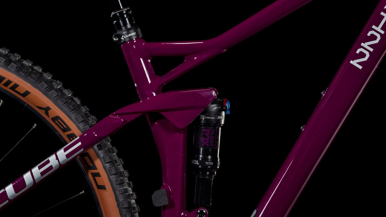 Cube Stereo ONE22 Race wine´n´grey – Bild 4