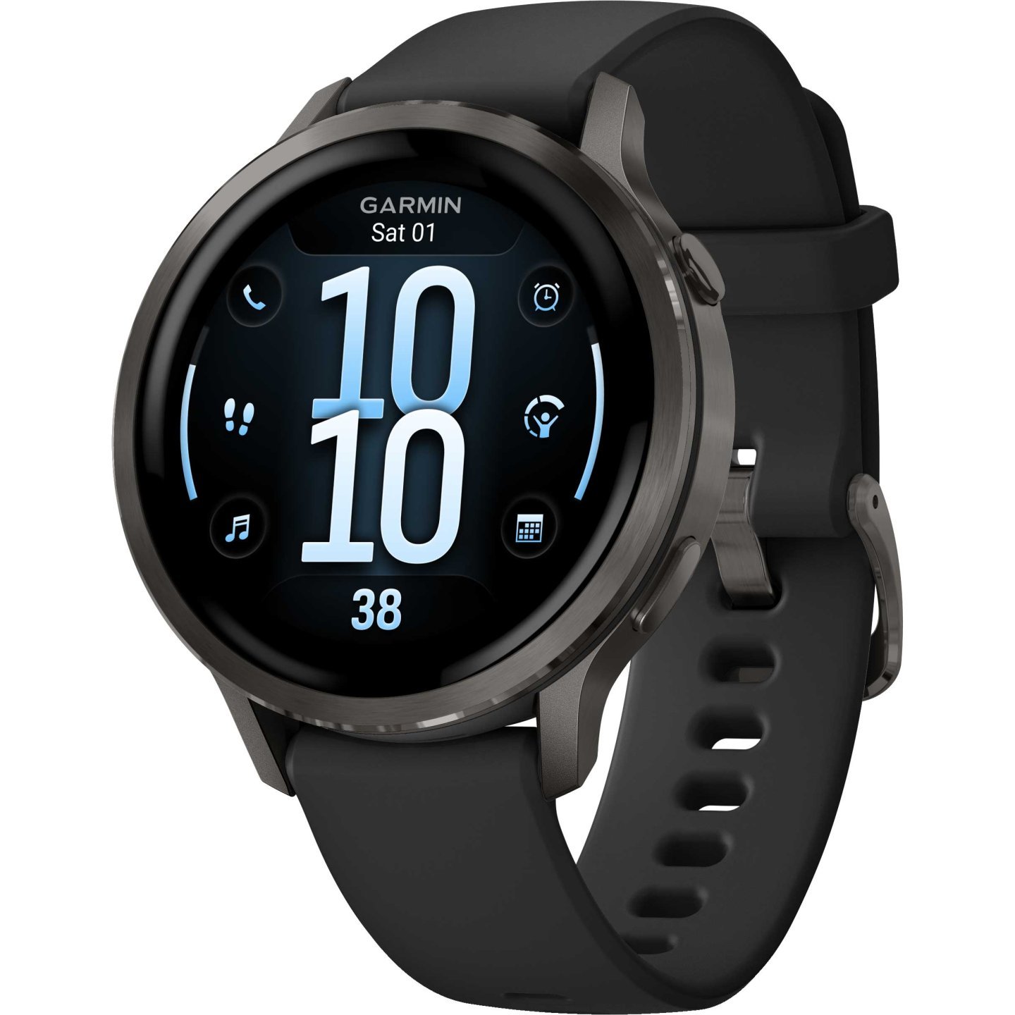 Garmin Venu 4 GPS Smartwatch – 41mm – Schwarz/Schiefergrau