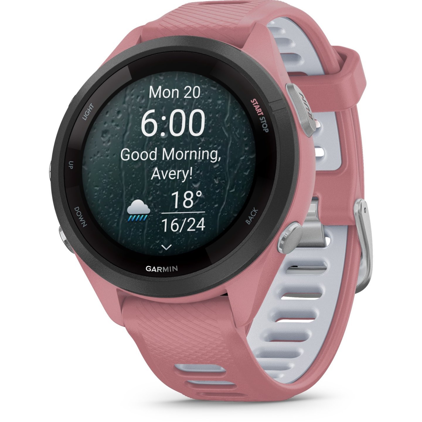 Garmin Forerunner 965 GPS Laufuhr – schwarz/carbongrau