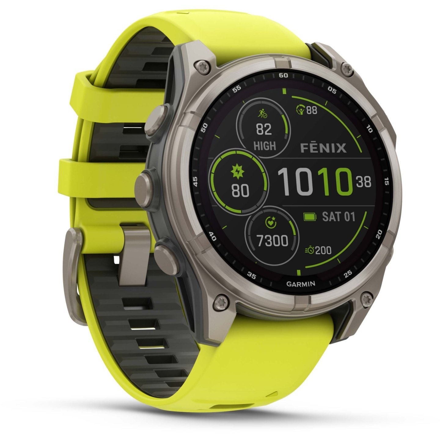 Garmin fenix 8 Sapphire Solar GPS Smartwatch – 47mm – Graphit/Titanium Titan