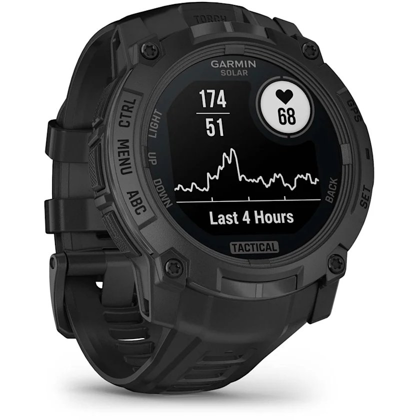 Garmin Instinct 3 Solar Tactical GPS Smartwatch – 50mm – schwarz