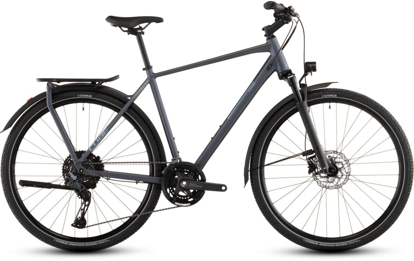Cube Kathmandu EXC metallicgrey´n´chrome