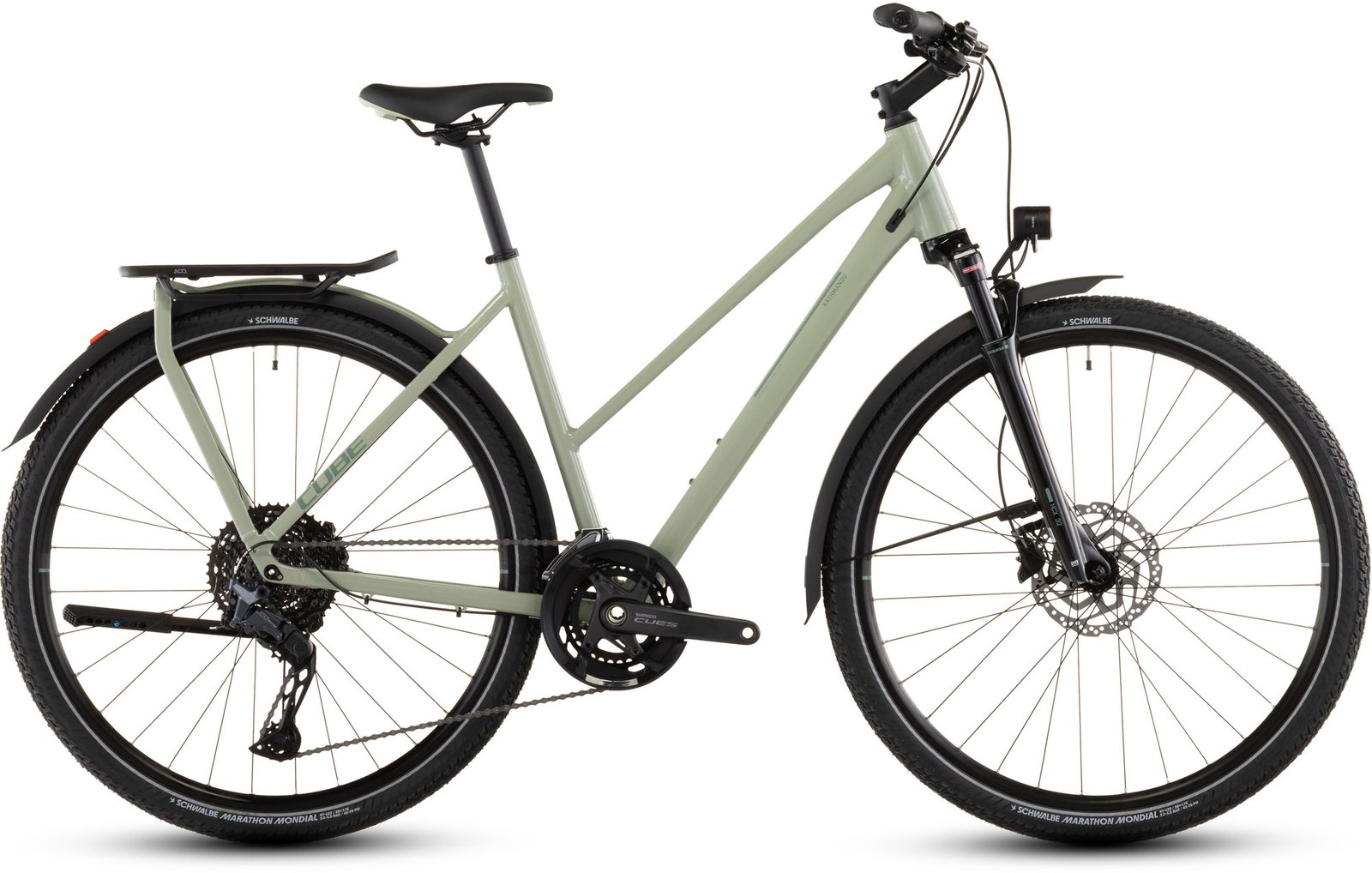 Cube Kathmandu EXC pea´n´grey Trapeze