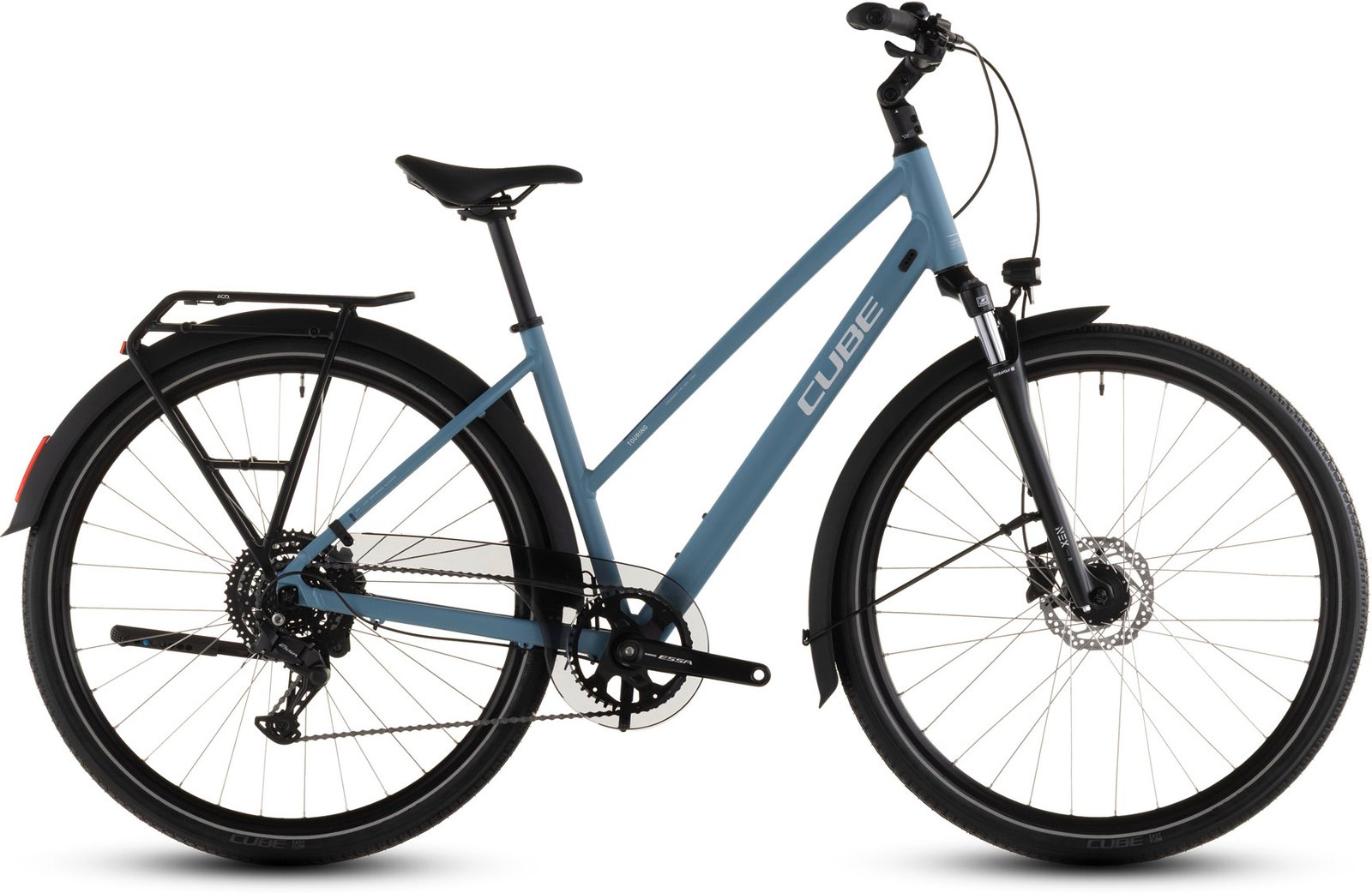 Cube Touring ONE bluebird´n´grey Trapeze