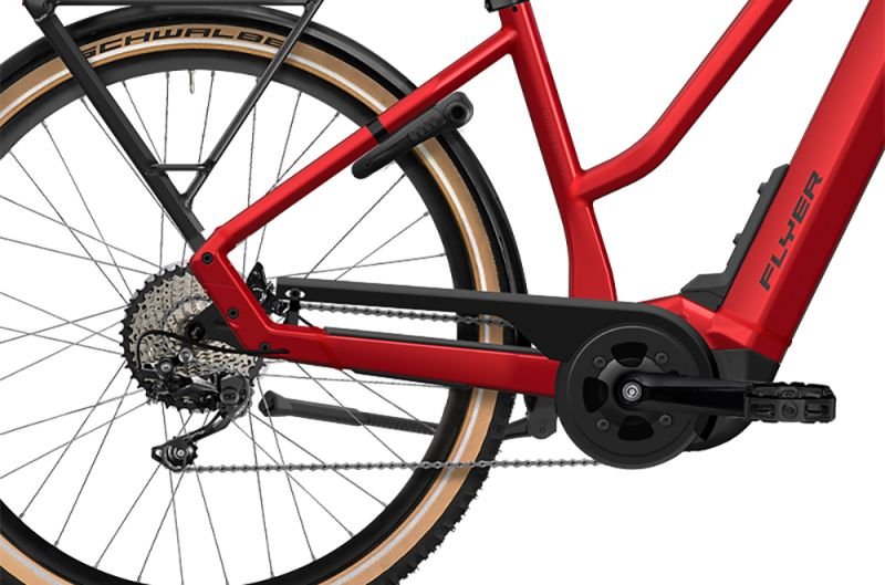 Flyer G1 Upstreet 7.12 XC Mixed Red Gloss – Bild 2