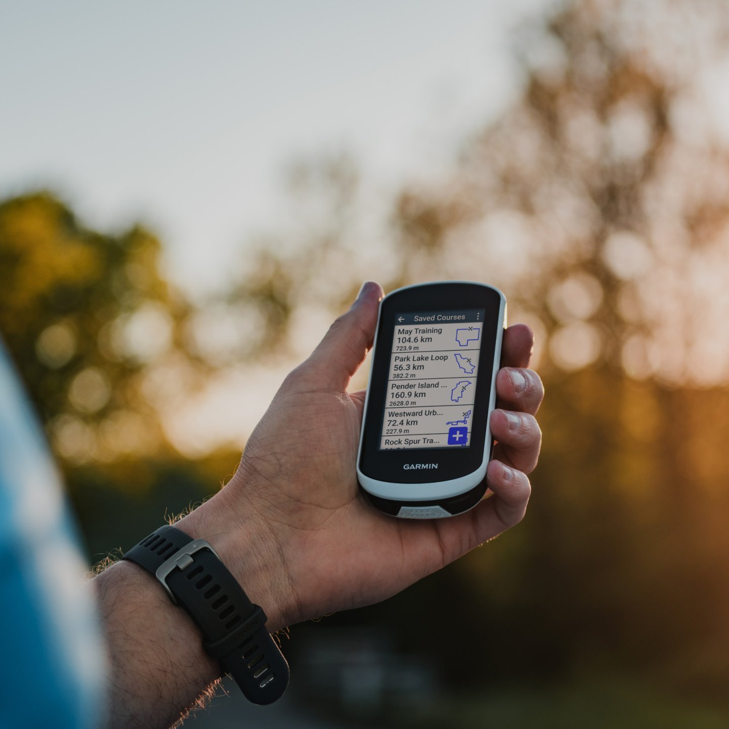 Garmin Edge Explore 2 Power GPS Fahrradcomputer – weiß
