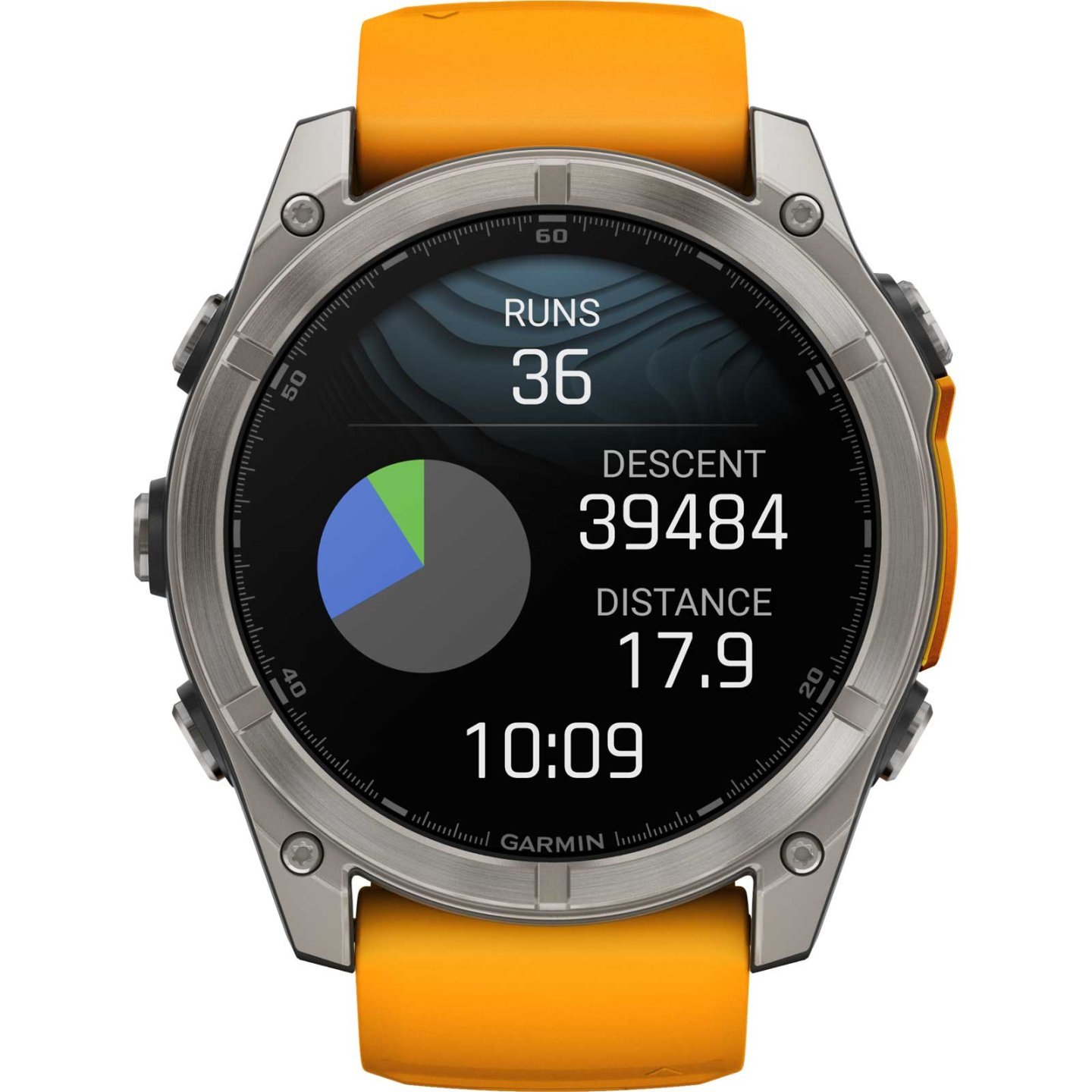 Garmin fenix 8 AMOLED Sapphire GPS Smartwatch - 51mm - Graphit/Titanium Titan – Bild 2
