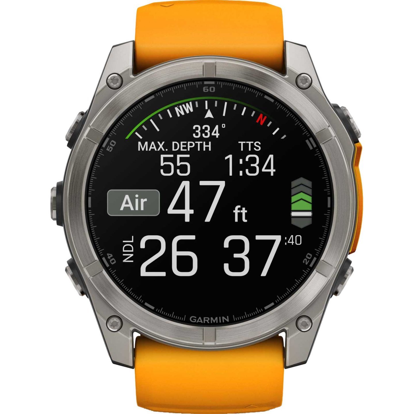 Garmin fenix 8 AMOLED Sapphire GPS Smartwatch - 51mm - Graphit/Titanium Titan – Bild 7