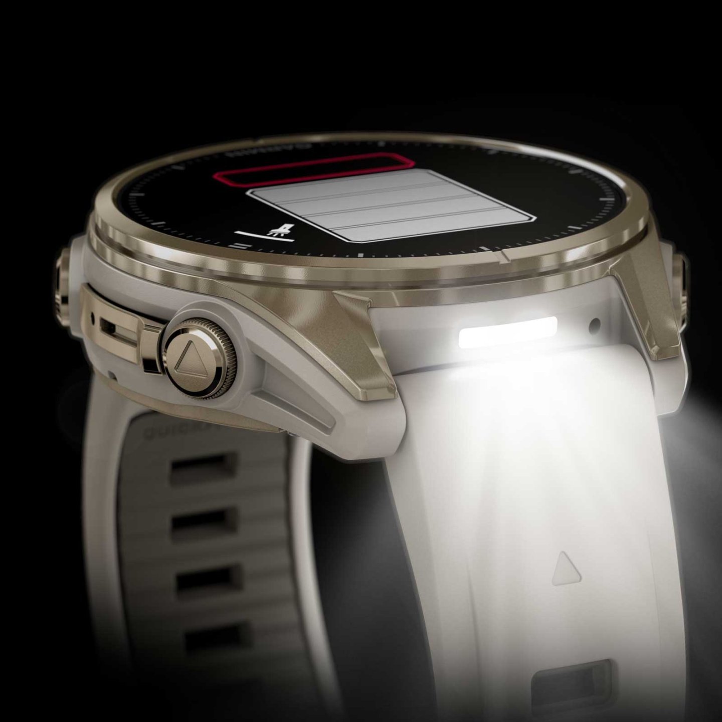 Garmin fenix 8 AMOLED Sapphire GPS Smartwatch - 43mm - Nebelgrau/Softgold – Bild 15
