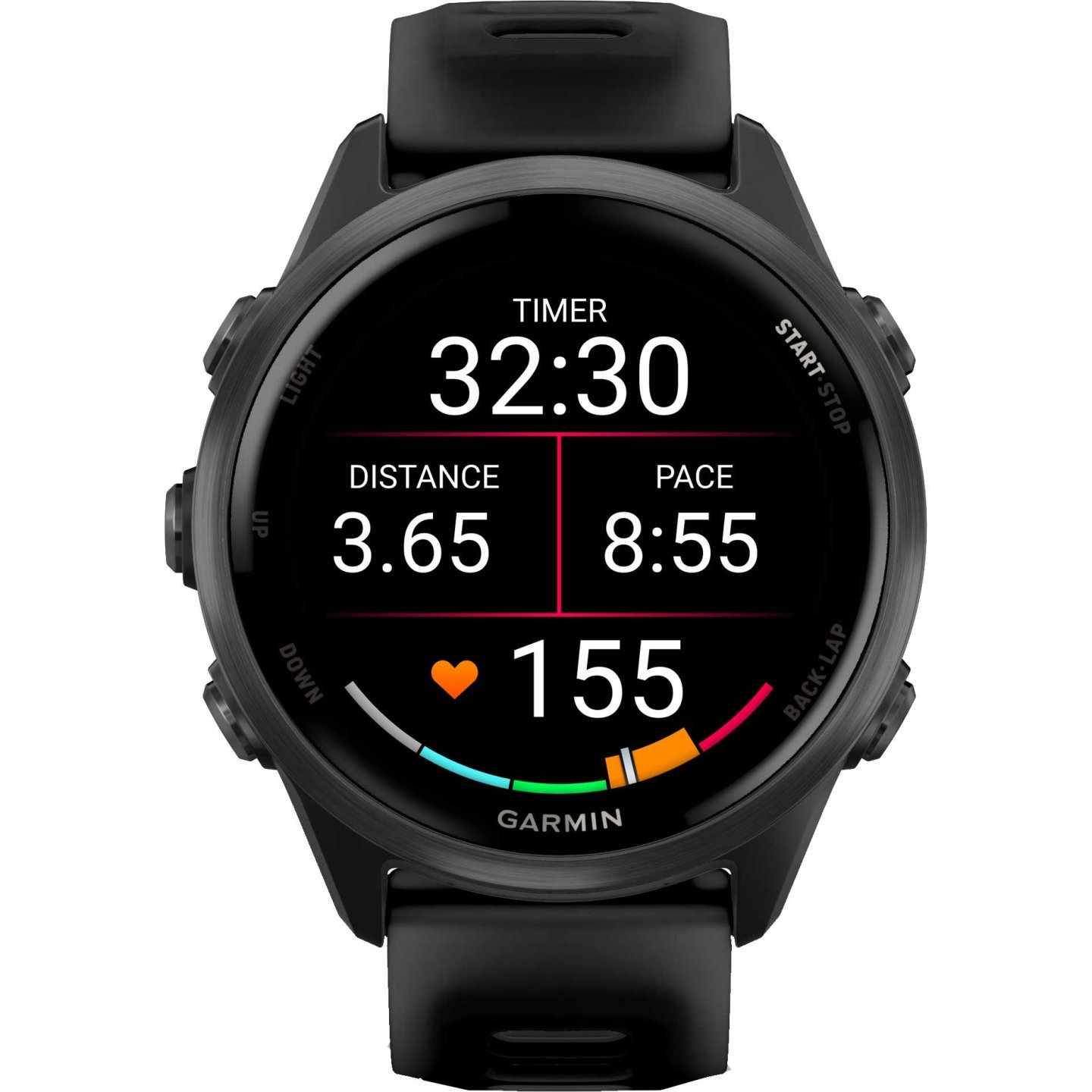 Garmin Forerunner 570 GPS Smartwatch - 42mm - Schwarz/Schiefergrau – Bild 5