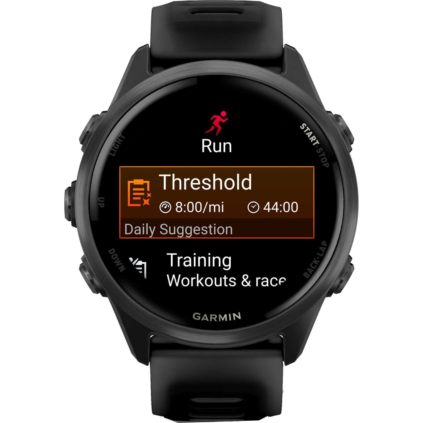 Garmin Forerunner 570 GPS Smartwatch - 42mm - Schwarz/Schiefergrau – Bild 8