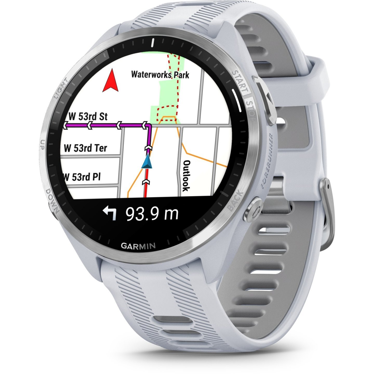 Garmin Forerunner 965 GPS Laufuhr - steinweiß/titan – Bild 5