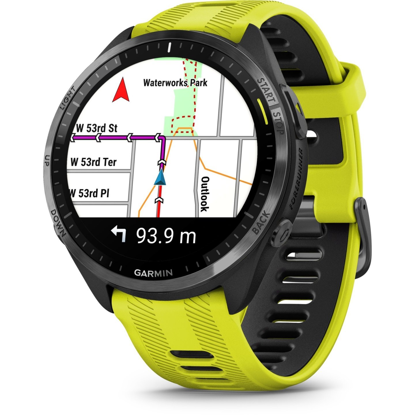 Garmin Forerunner 965 GPS Laufuhr - zitronengelb/schwarz – Bild 5