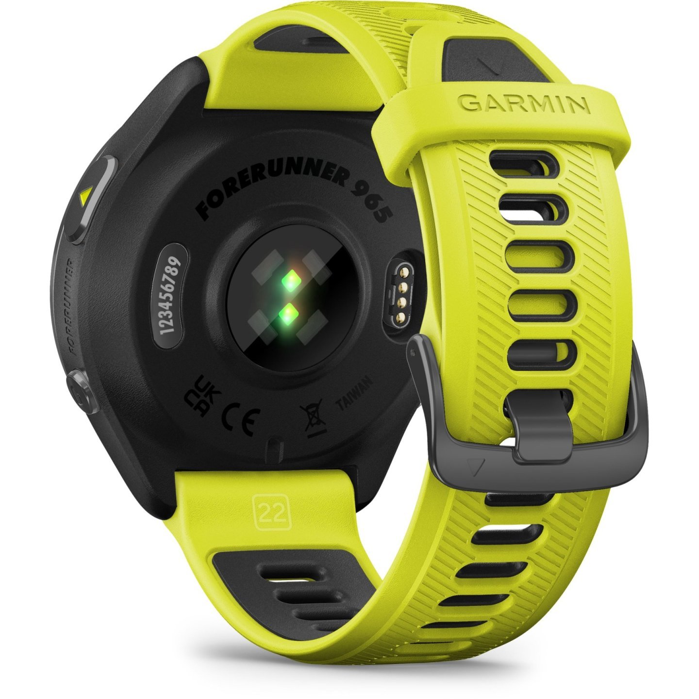 Garmin Forerunner 965 GPS Laufuhr - zitronengelb/schwarz – Bild 2