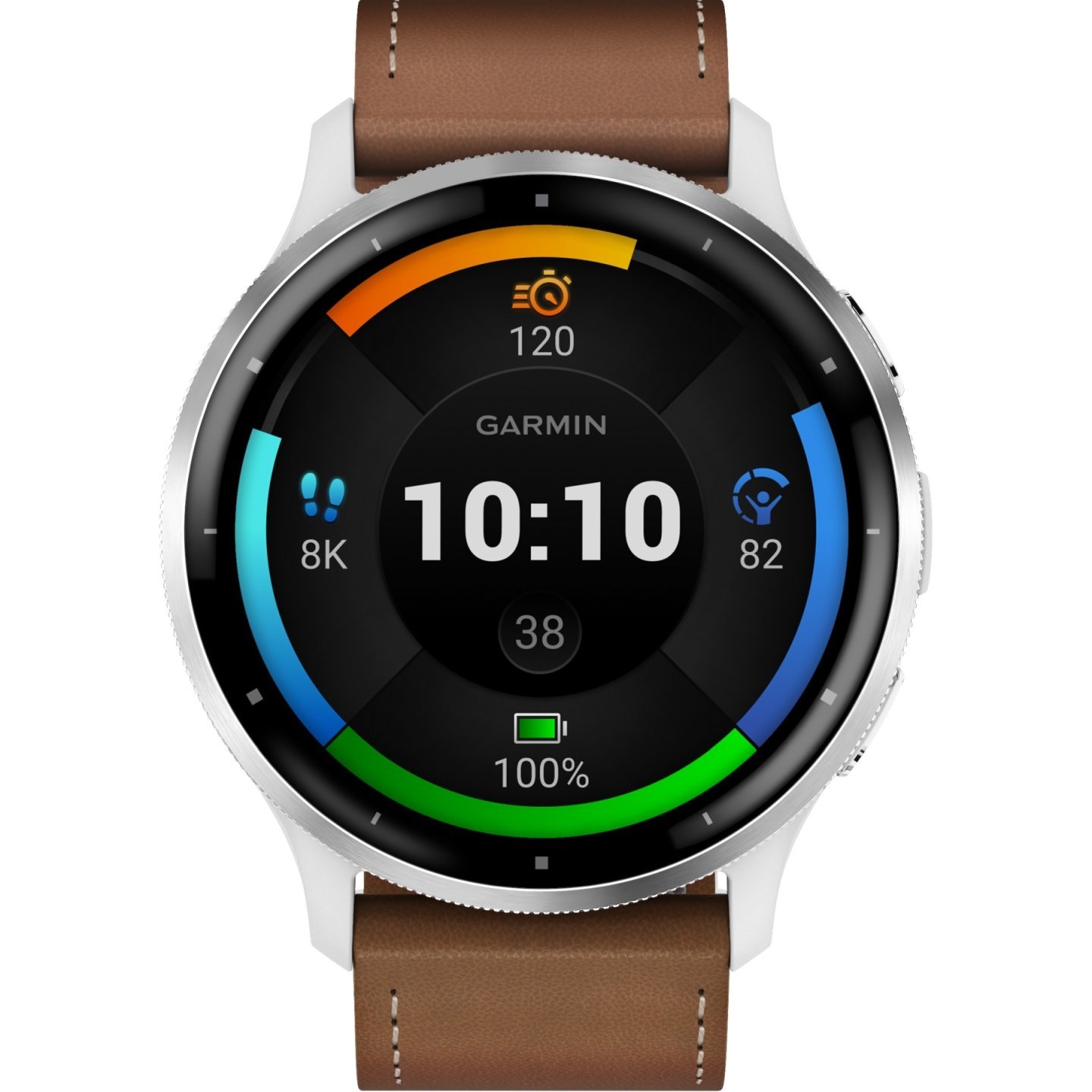 Garmin Venu 3 GPS Smartwatch - steinweiß/silber – Bild 7