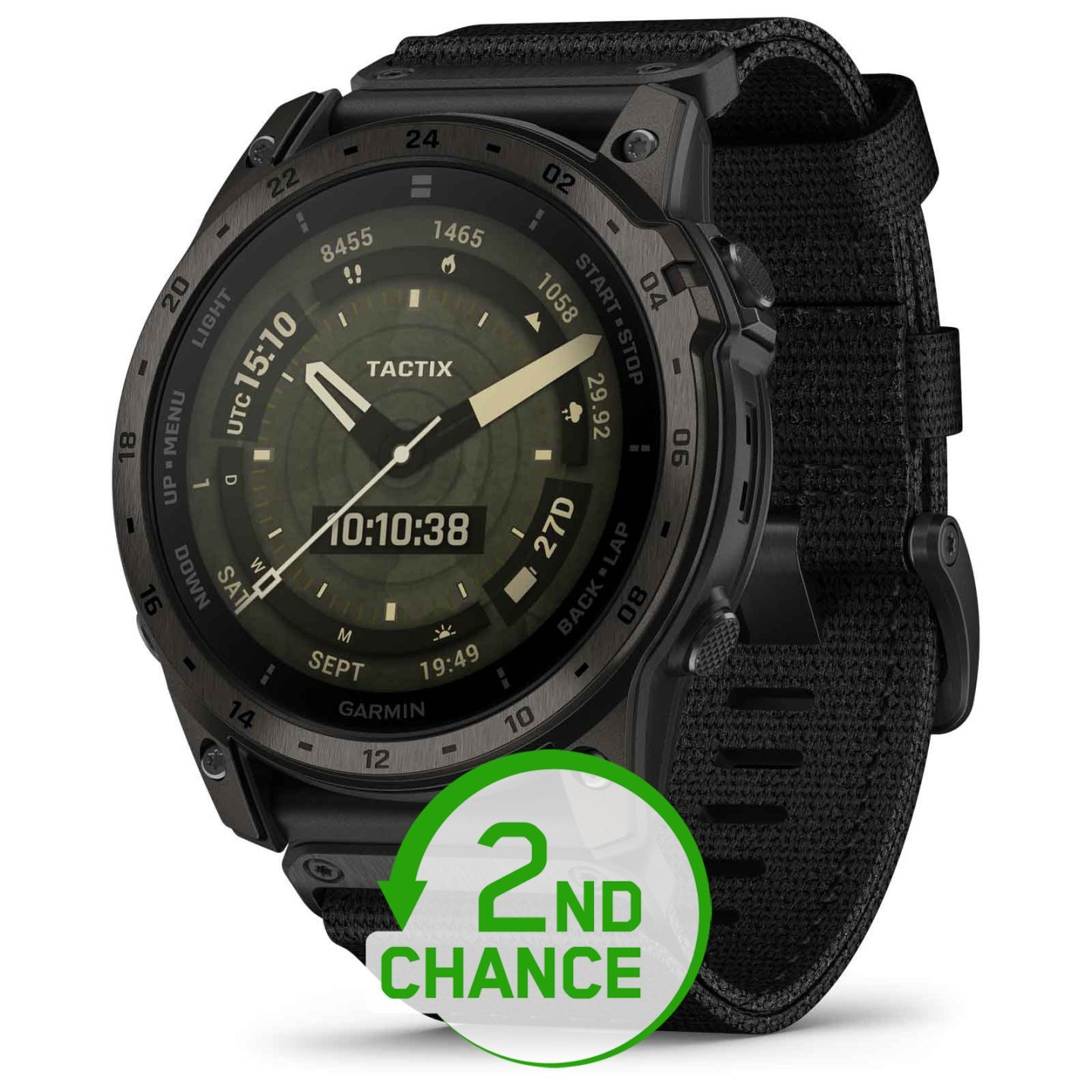 Garmin tactix 7 AMOLED Edition GPS Smartwatch – schwarz – B-Ware – SC002