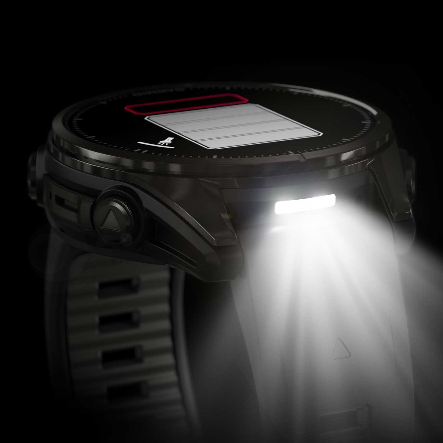Garmin fenix 8 AMOLED Sapphire GPS Smartwatch - 43mm - Schwarz/Carbongrau DLC Titan – Bild 15