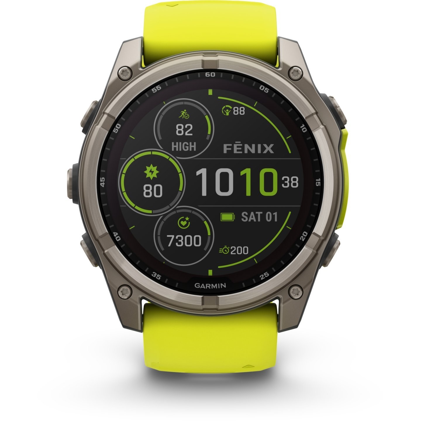 Garmin fenix 8 Sapphire Solar GPS Smartwatch - 51mm - Graphit/Titanium Titan – Bild 15