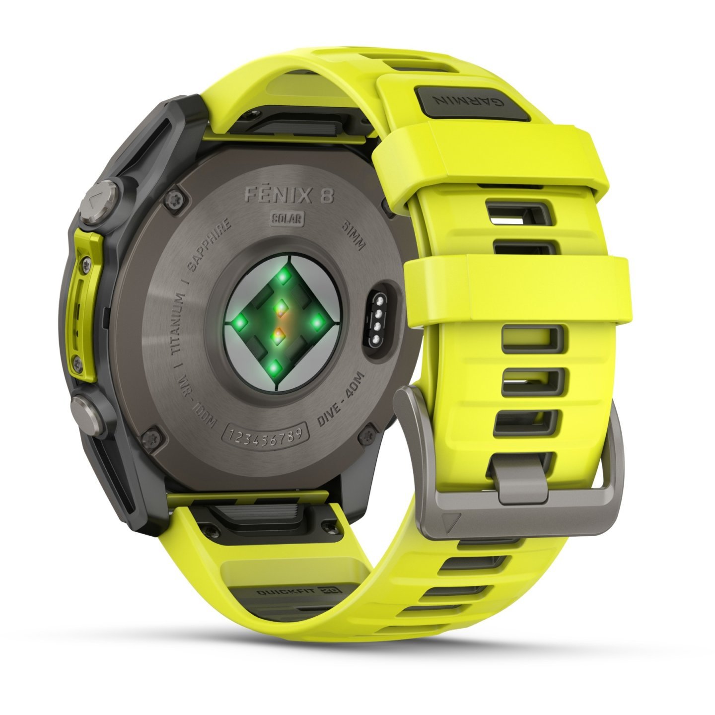 Garmin fenix 8 Sapphire Solar GPS Smartwatch - 51mm - Graphit/Titanium Titan – Bild 17