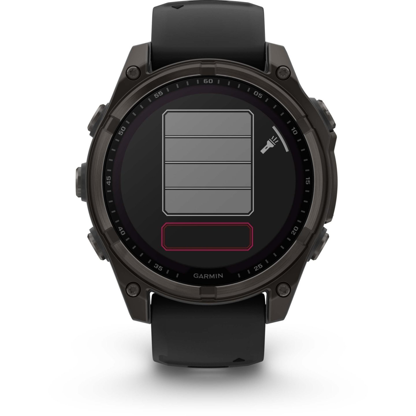 Garmin fenix 8 Sapphire Solar GPS Smartwatch - 47mm - Graphit/Carbon Gray Titan DLC – Bild 3