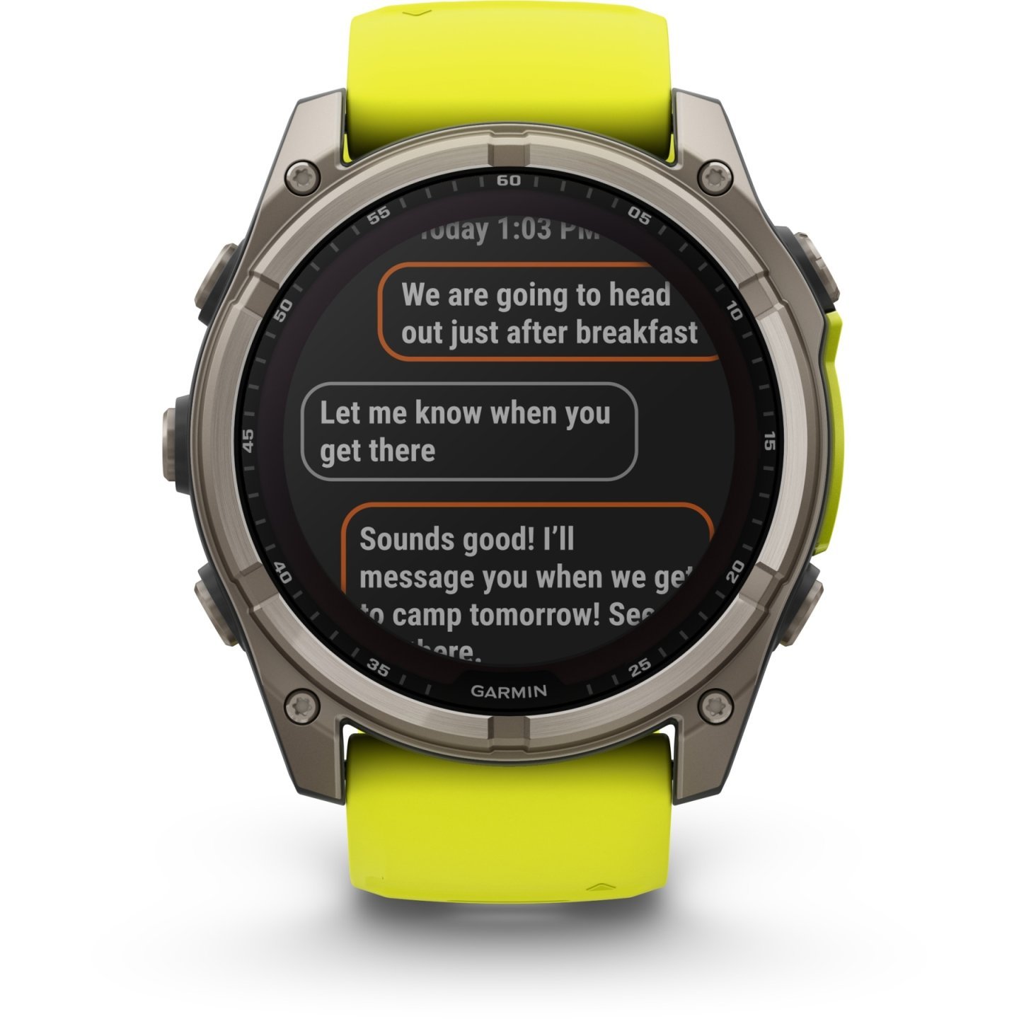 Garmin fenix 8 Sapphire Solar GPS Smartwatch - 51mm - Graphit/Titanium Titan – Bild 5