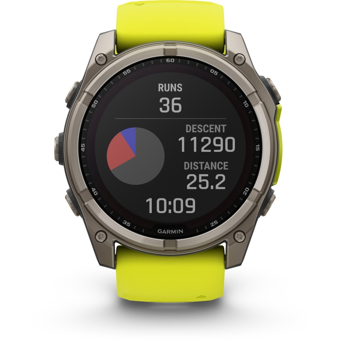 Garmin fenix 8 Sapphire Solar GPS Smartwatch - 51mm - Graphit/Titanium Titan – Bild 11