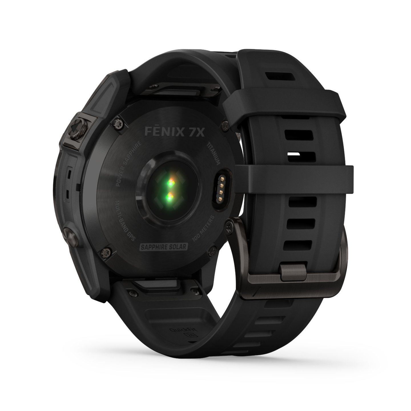 Garmin fenix 7X Sapphire Solar GPS Smartwatch - schiefergrau/schwarz - DLC-Titan – Bild 3