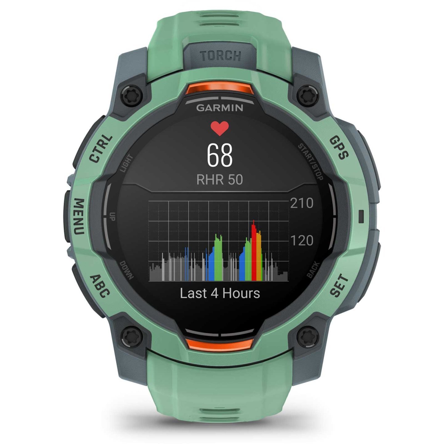 Garmin Instinct 3 AMOLED GPS Smartwatch - 45mm - Twilight/Neo Tropic – Bild 1