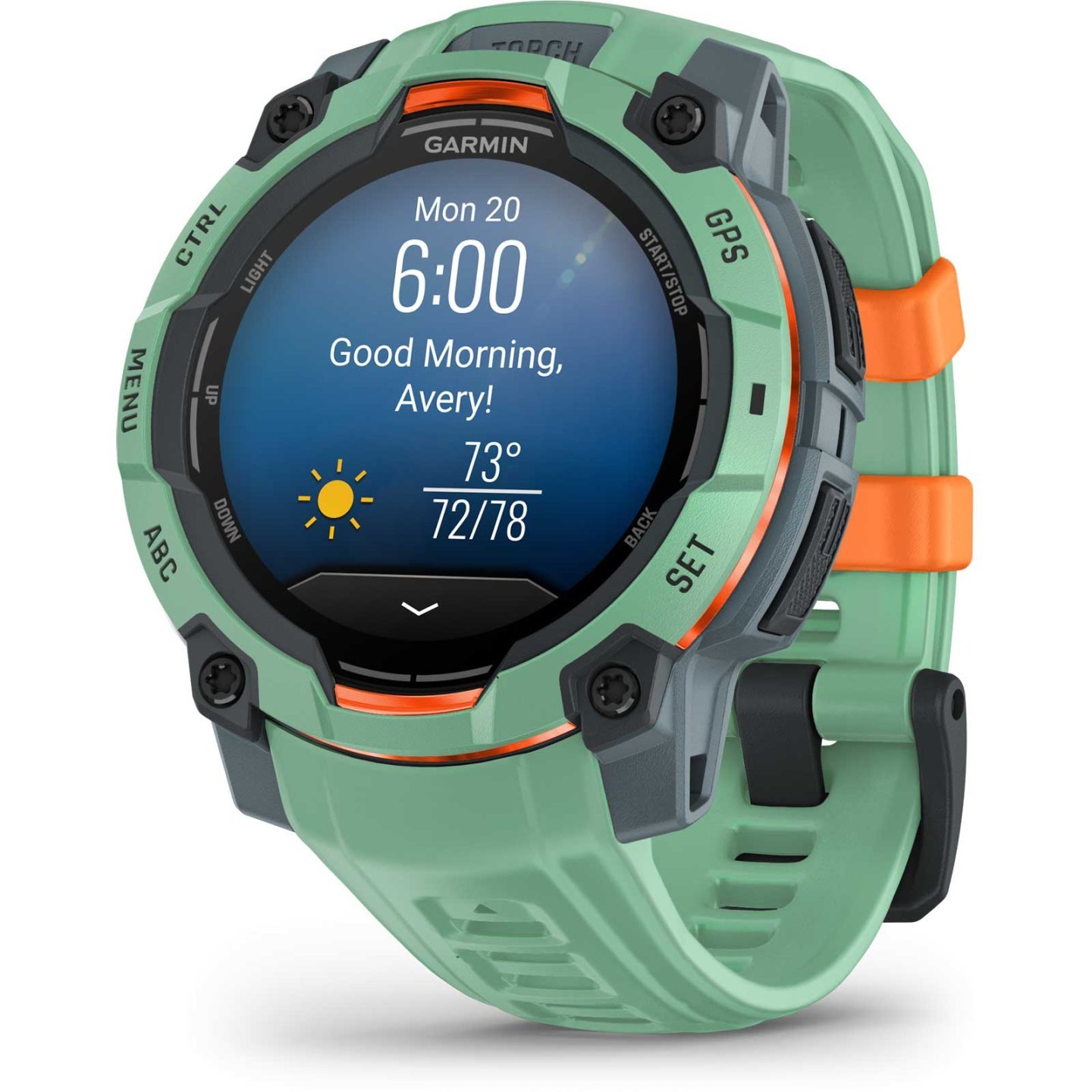 Garmin Instinct 3 AMOLED GPS Smartwatch - 45mm - Twilight/Neo Tropic – Bild 5