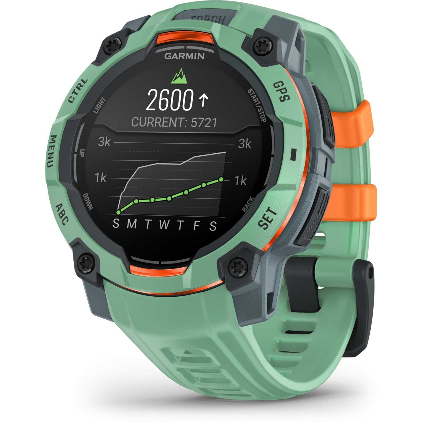 Garmin Instinct 3 AMOLED GPS Smartwatch - 45mm - Twilight/Neo Tropic – Bild 7
