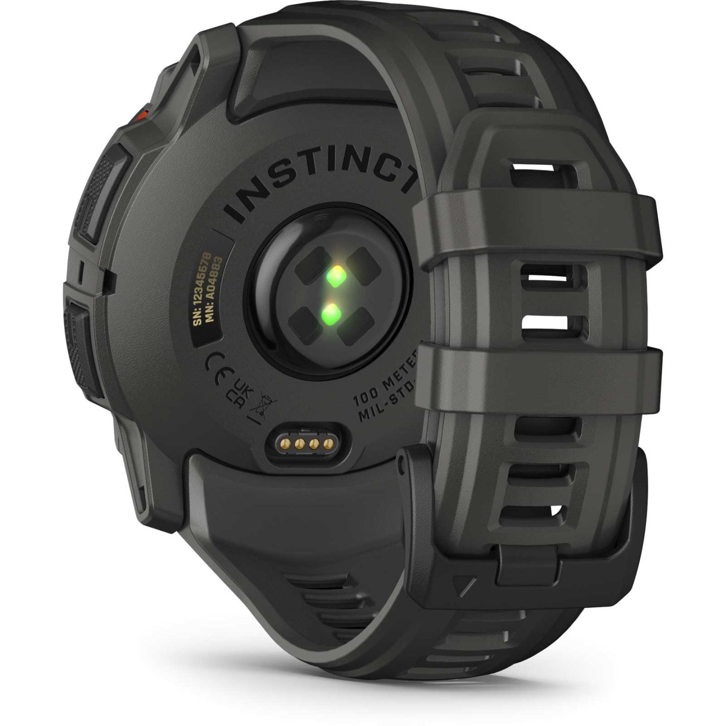 Garmin Instinct 3 Solar GPS Smartwatch - 50mm - Kohle/Schwarz – Bild 1