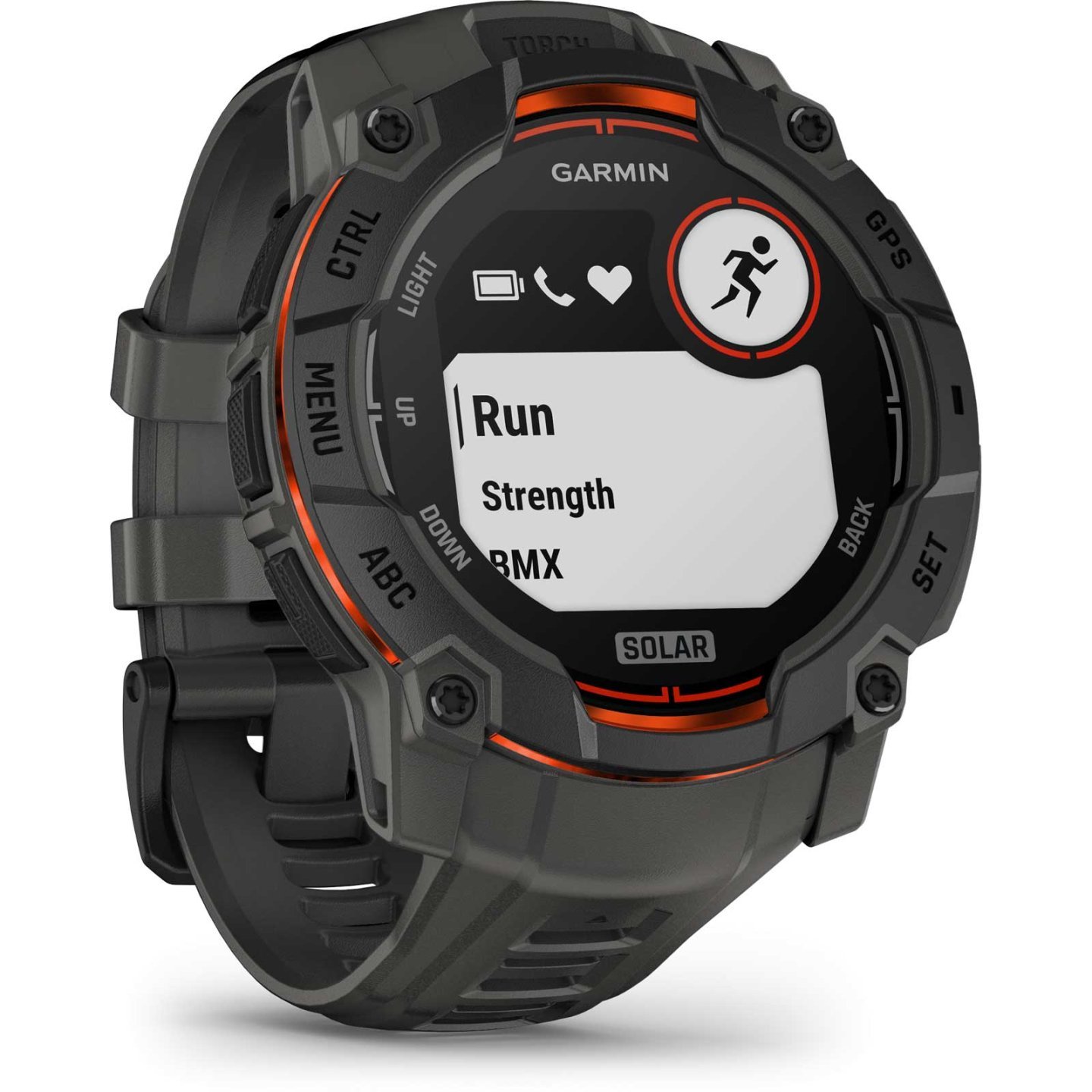 Garmin Instinct 3 Solar GPS Smartwatch - 50mm - Kohle/Schwarz – Bild 9