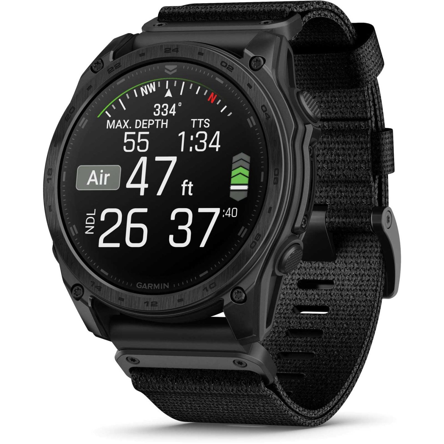 Garmin tactix 8 AMOLED Edition GPS Smartwatch - 51mm - Schwarz/Dunkelgrau DLC Titan – Bild 7