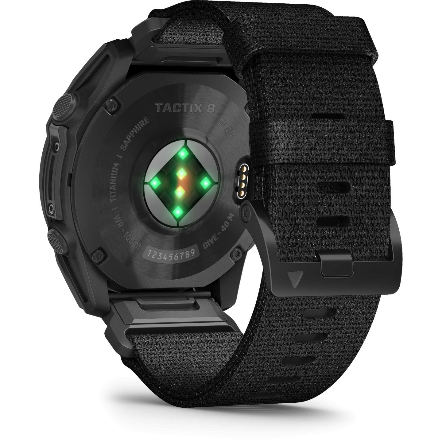 Garmin tactix 8 AMOLED Edition GPS Smartwatch - 51mm - Schwarz/Dunkelgrau DLC Titan – Bild 10