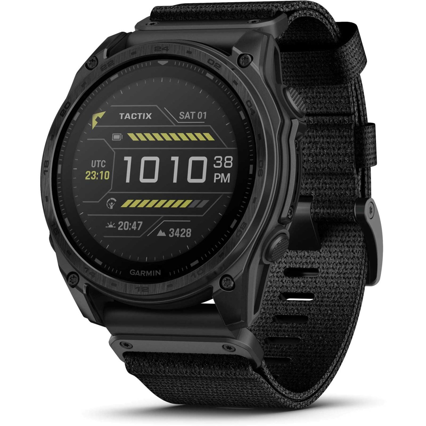 Garmin tactix 8 Solar GPS Smartwatch - 51mm - Schwarz/Dunkelgrau DLC Titan – Bild 8