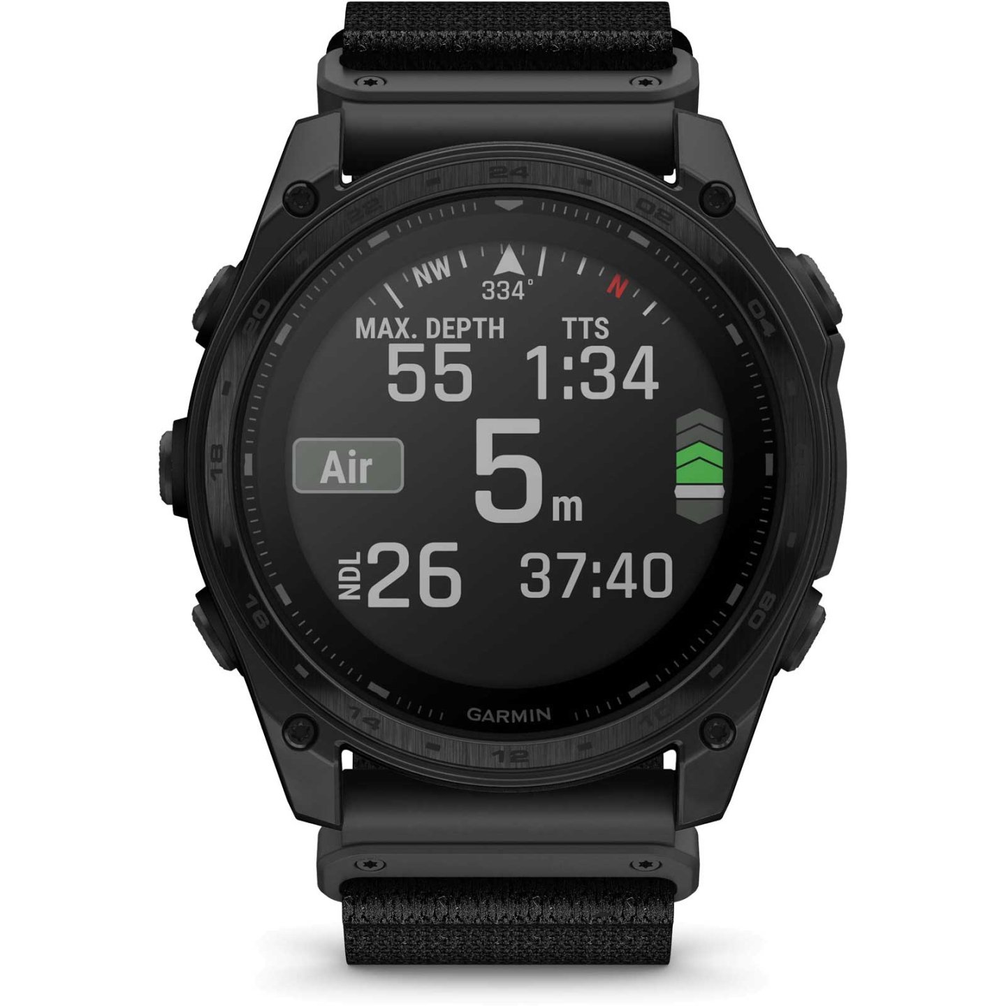 Garmin tactix 8 Solar GPS Smartwatch - 51mm - Schwarz/Dunkelgrau DLC Titan – Bild 11
