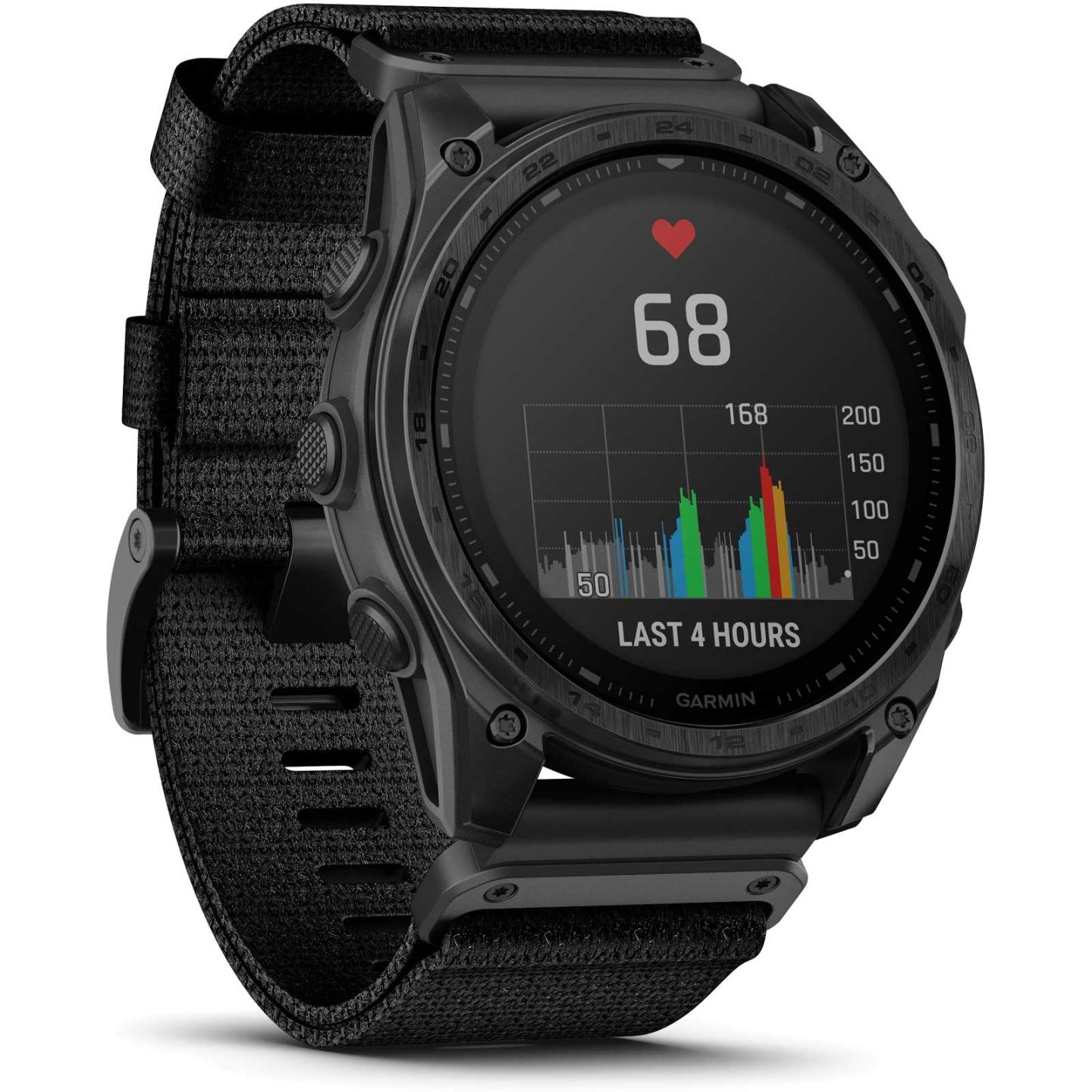Garmin tactix 8 Solar GPS Smartwatch - 51mm - Schwarz/Dunkelgrau DLC Titan – Bild 14